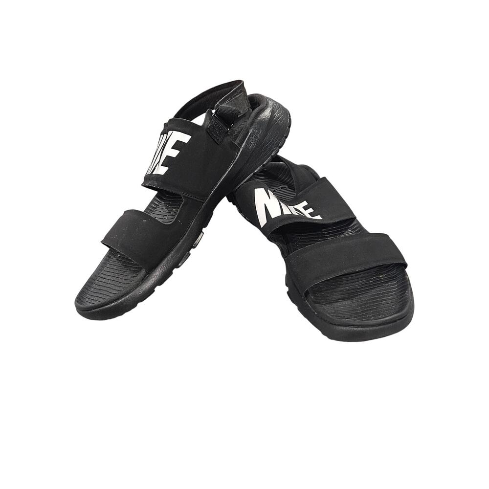 Nike 882694-001 Women 7 Black Adjustable Strap Comfort Sandals Slides